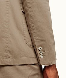 Edgar Tailored Fit Two-Button Blazer | Coconut