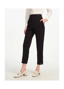 Elastic Casual Pants | Black