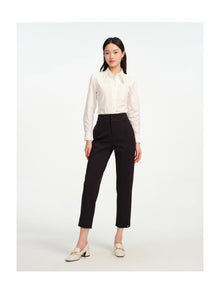Elastic Casual Pants | Black