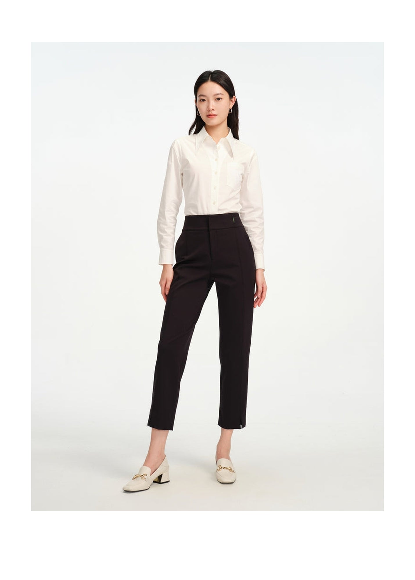 Elastic Casual Pants | Black