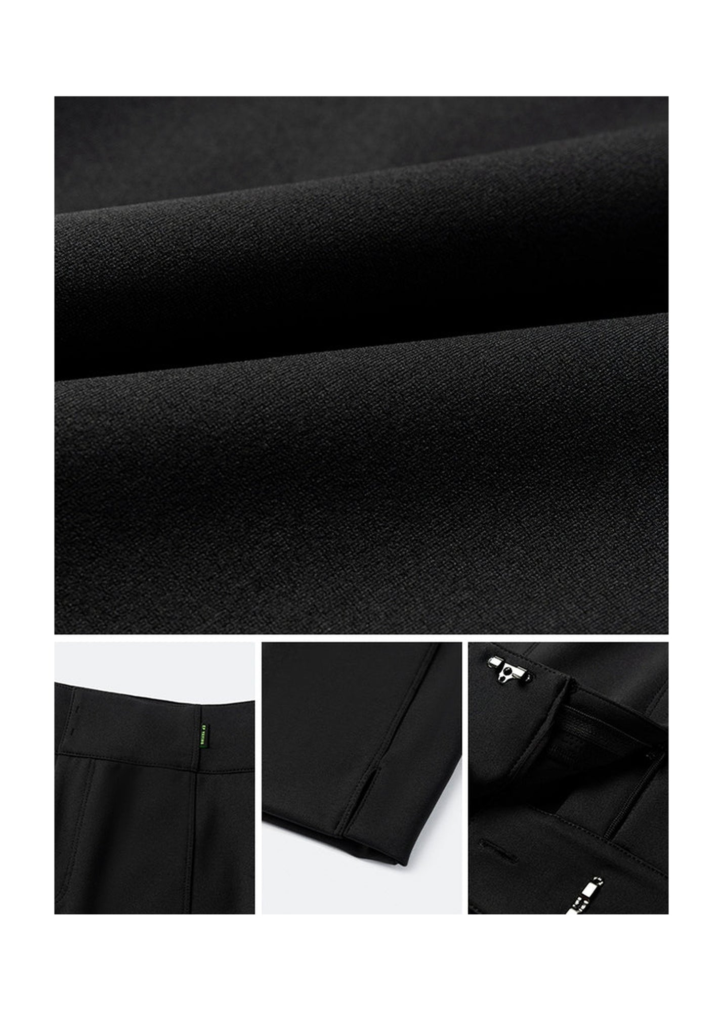 Elastic Casual Pants | Black
