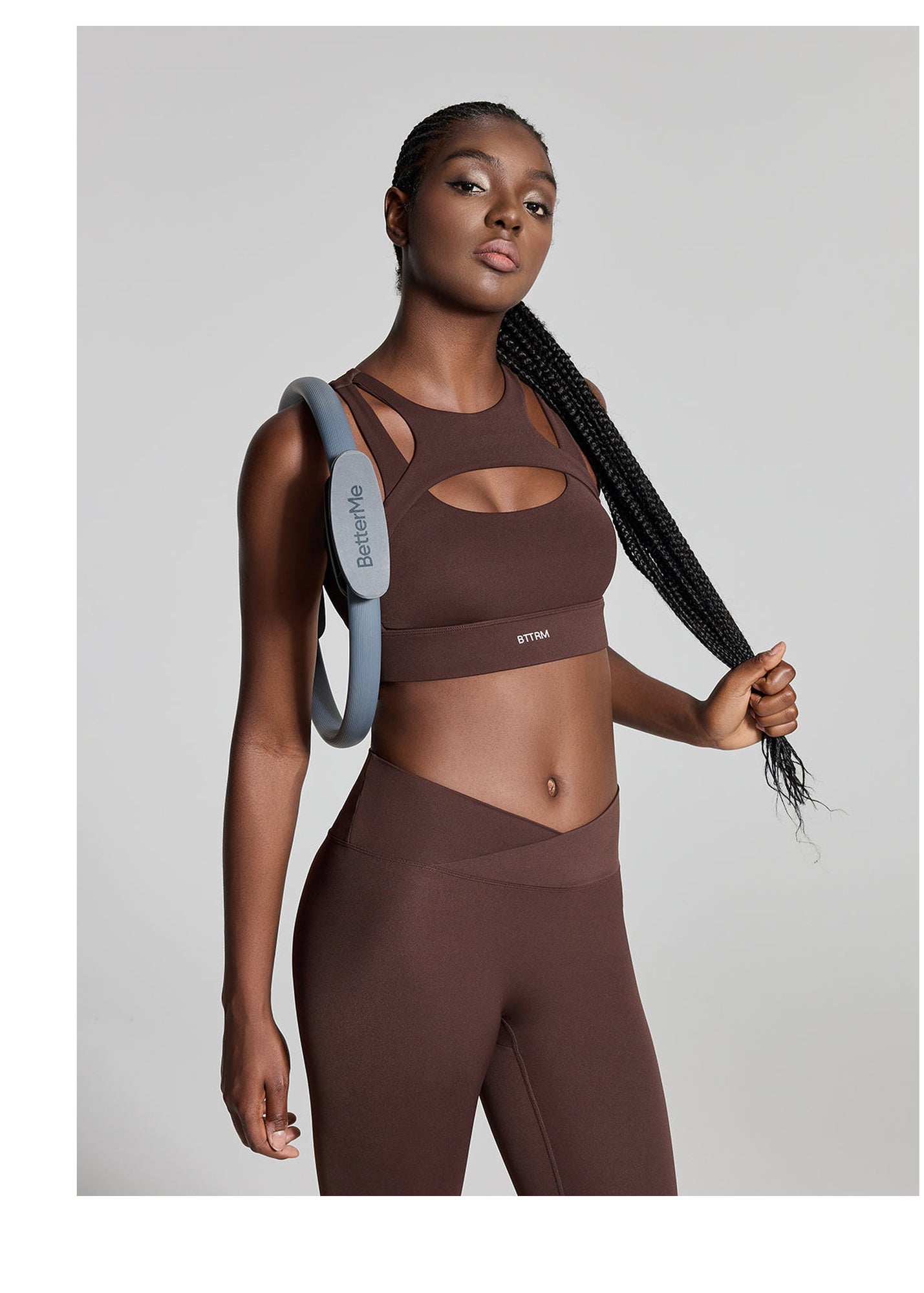 Elegance Cutout Top | Chocolate