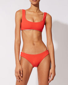 Women | S&S x Prince The Reversible Elle Top | Red/Cream