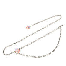 Chanel | Pre-Owned Silver Plated and Enamel CC Ladybug Chain Link Belt | Silver