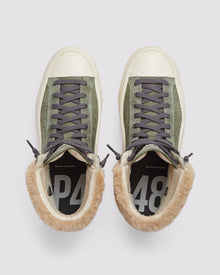 Unisex | Rail Army/Fur | Green/Neutral