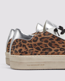 Women | Thea Sneaker | Leopard/Silver