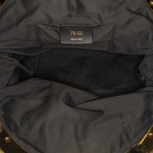 Fendi | Pre-Owned Zucca Canvas Shell Clutch | Brown