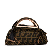 Fendi | Pre-Owned Zucca Canvas Smile Satchel | Brown