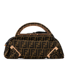 Fendi | Pre-Owned Zucca Canvas Smile Satchel | Brown
