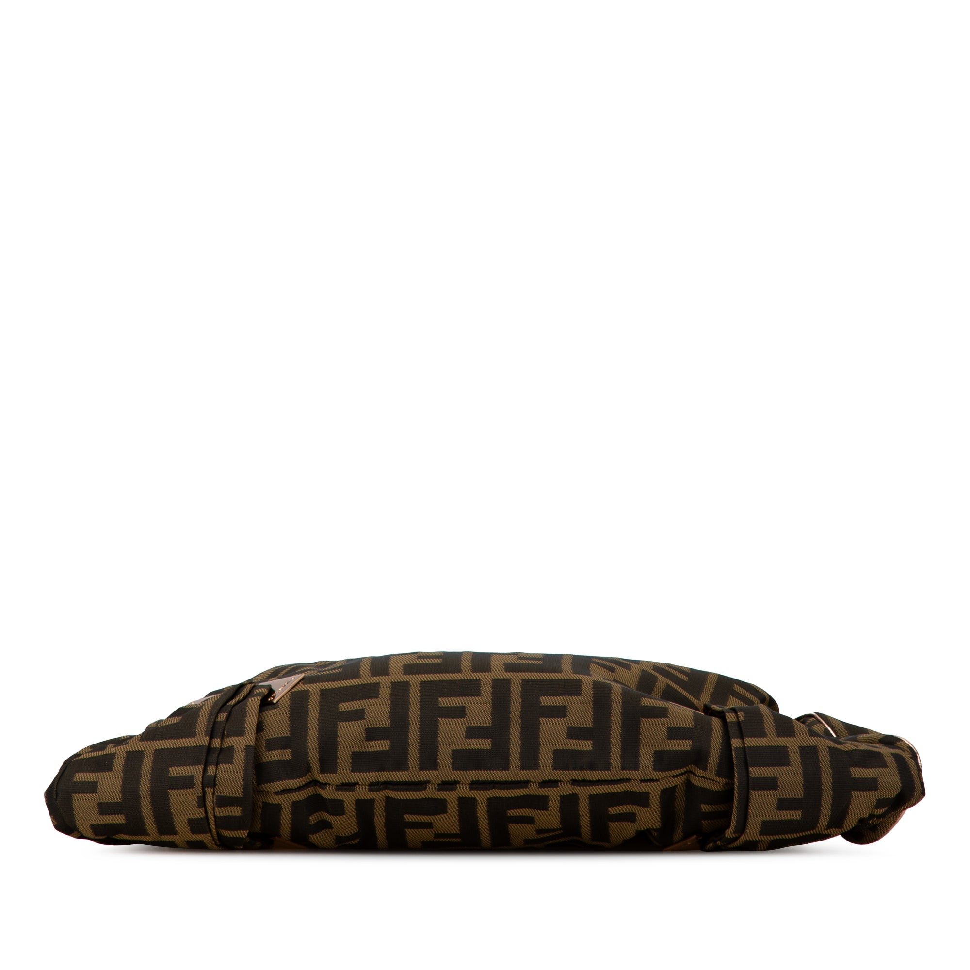Fendi | Pre-Owned Zucca Canvas Smile Satchel | Brown