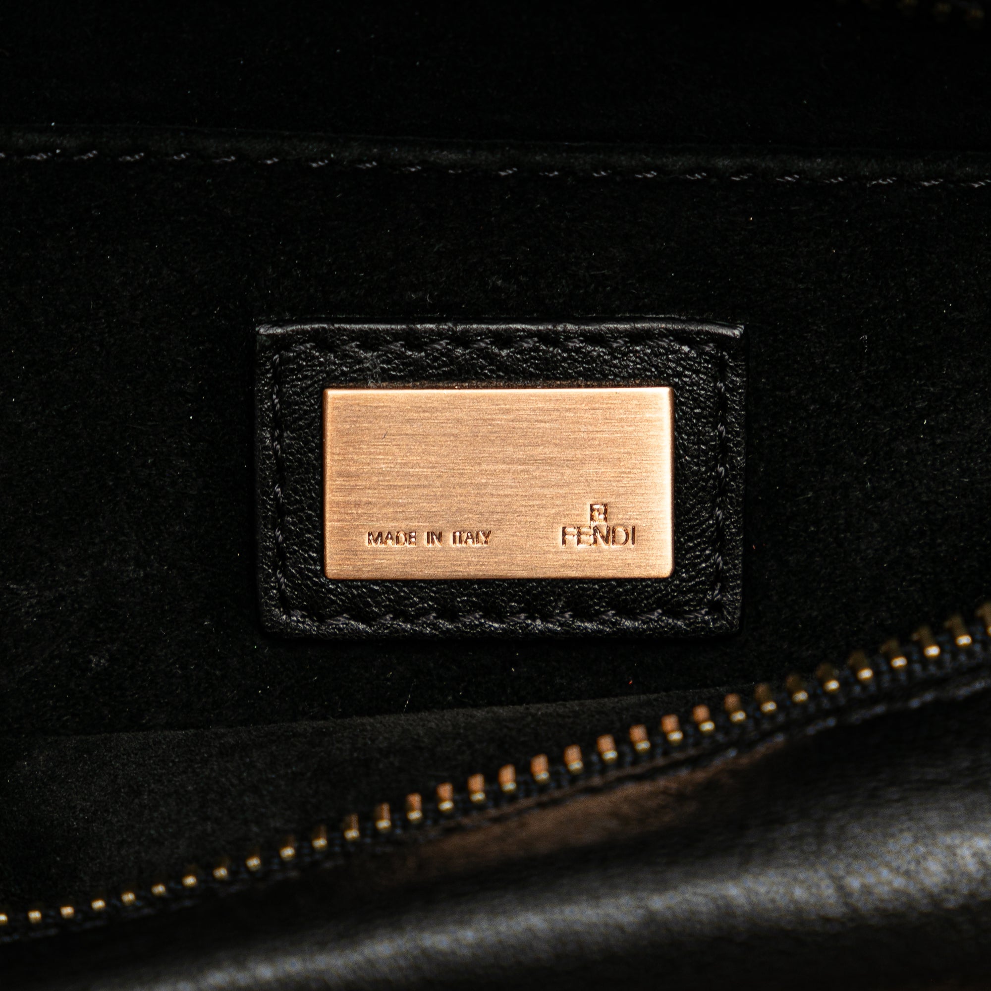 Fendi | Pre-Owned Zucca Canvas Smile Satchel | Brown