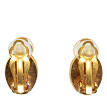 Chanel | Pre-Owned Gold Plated CC Clip On Earrings | Gold