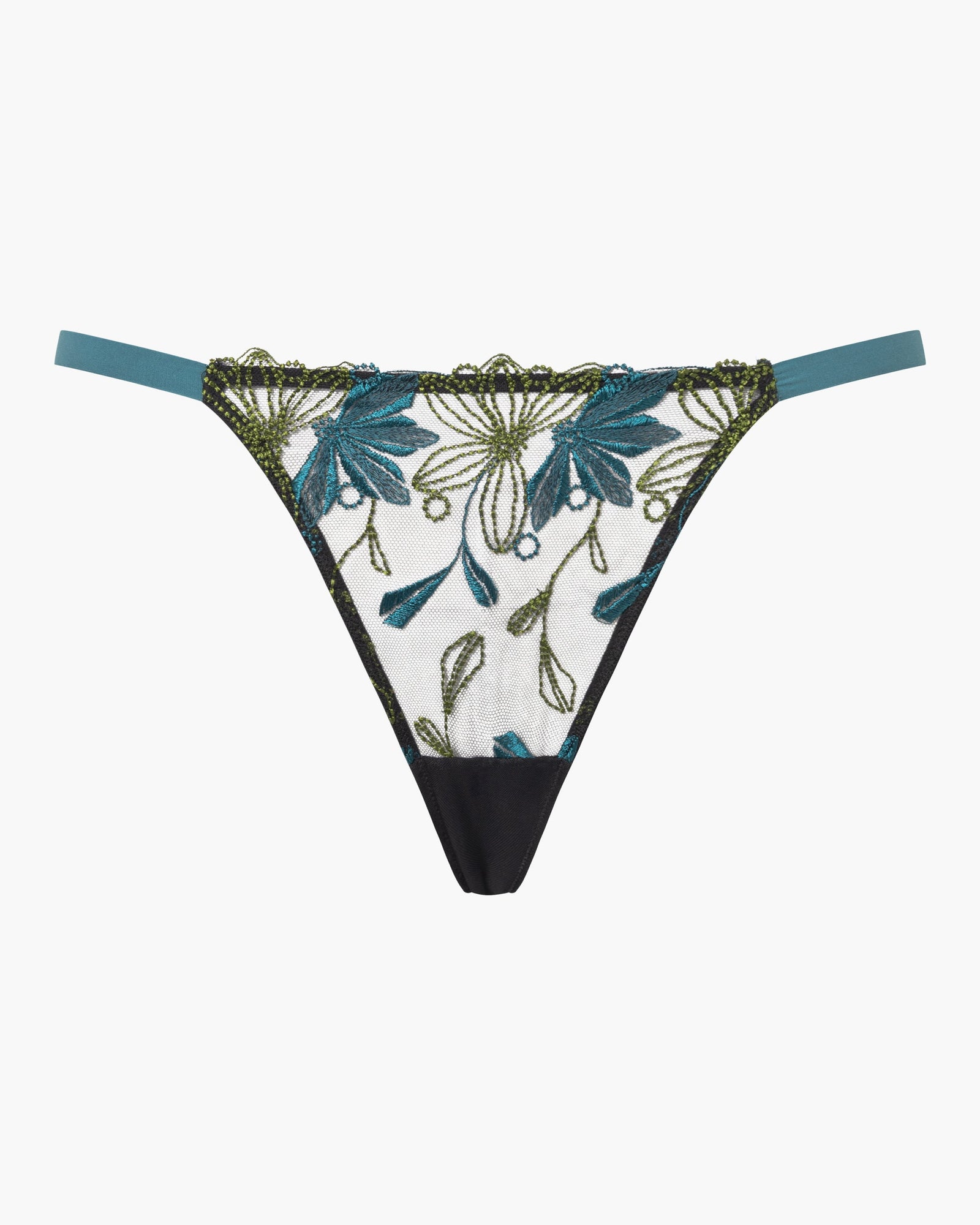 Black Thong - Fiorita String Thong