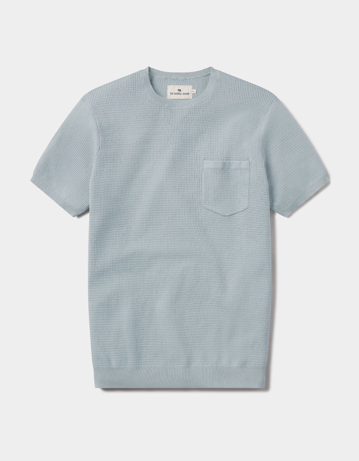 Men | Waffle Knit Sweater Tee | Misty Harbor
