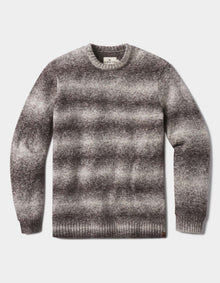 Men | Ombre Crewneck Sweater | Ash