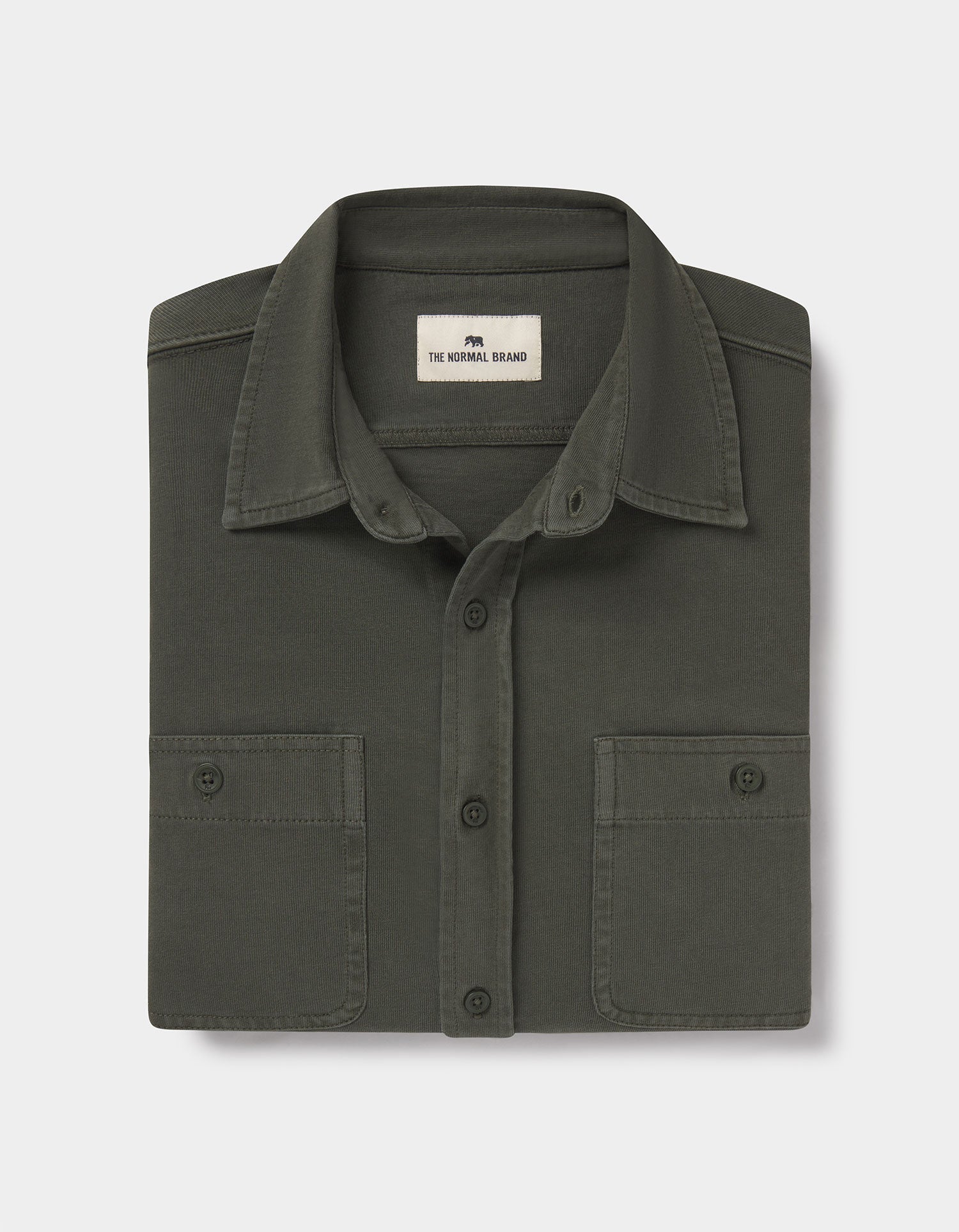 Men | Lennox Jersey Button Up | Alpine