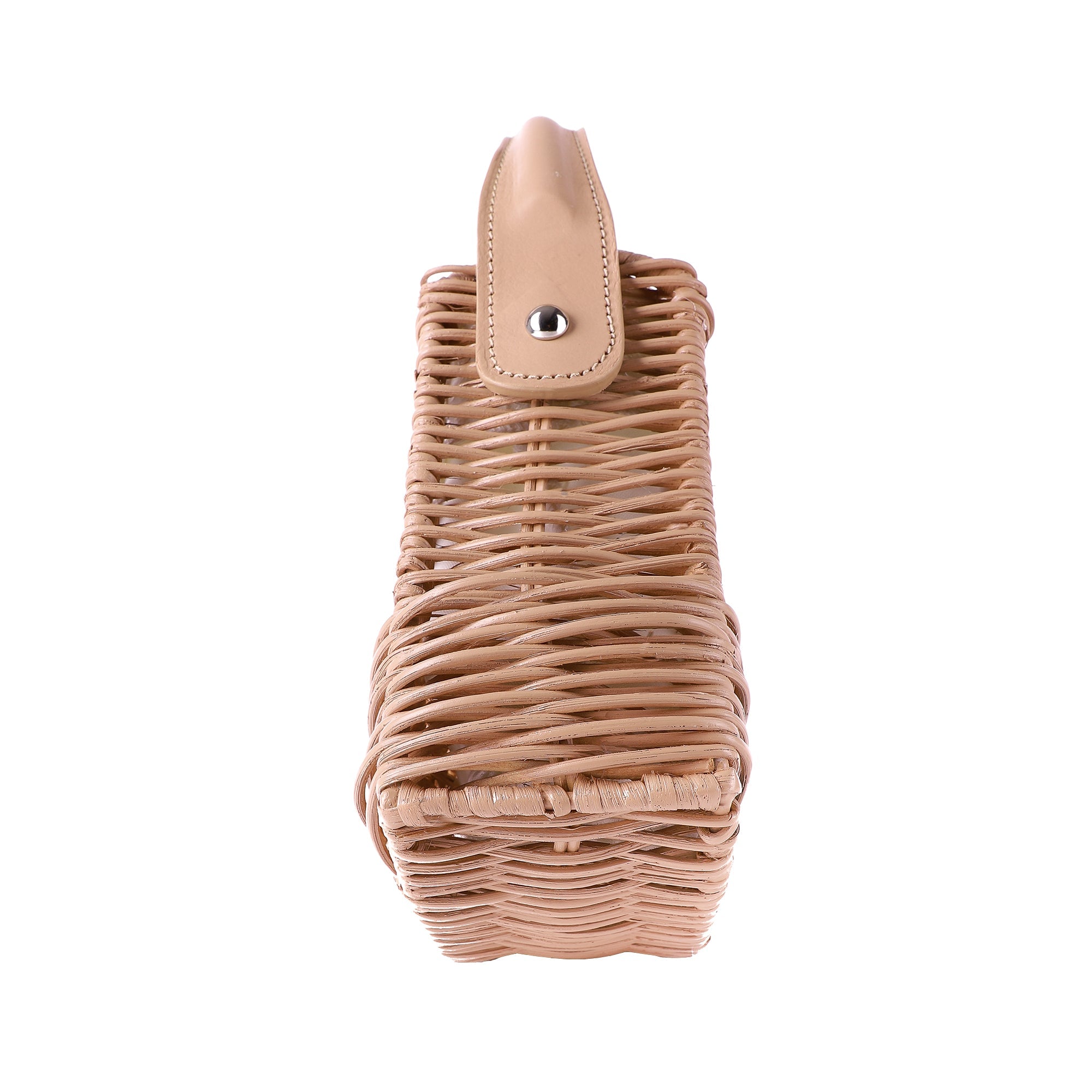 Wicker Wings - Wicker Handbag - Wicker Bag - Straw Bag - Rattan Bag - Made in England Handbag - Italian Leather Handbag - Woven Bag - Woven Handbag - Woven Tote Bag - Beach Bag - Summer Handbag - Summer Bag - Wicker Accessories - Camel Bag (6593207730315)
