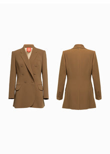 Fitted Blazer | Brown
