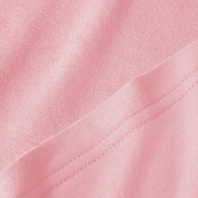 Modal French Terry Long-Sleeve Lounge Tee | Flamingo/Taffy