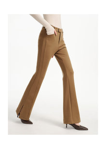 Flare-Leg Pants | Camel