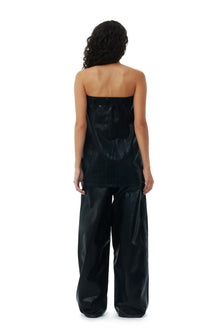 Foil Denim Corsage | Black