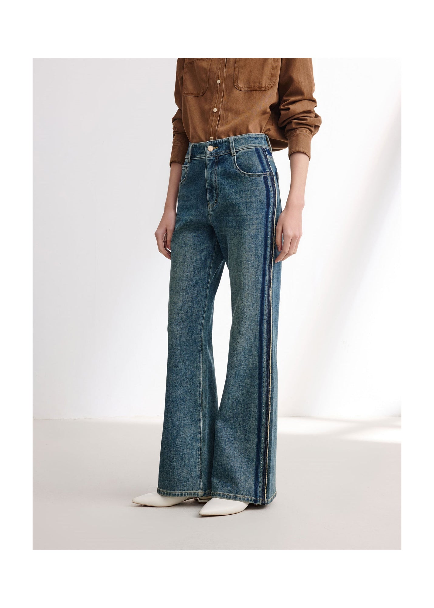 Four-Way Stretch Jeans | Blue