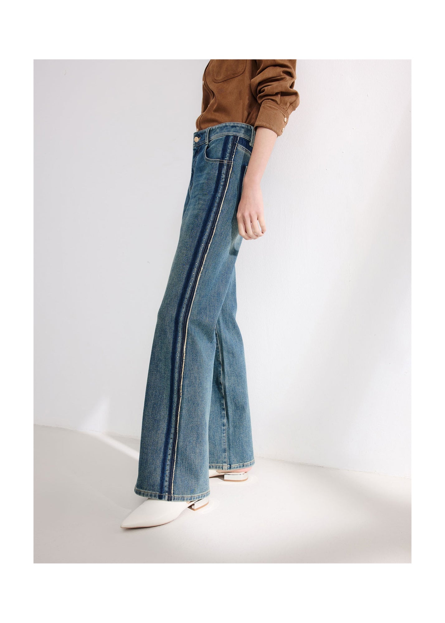 Four-Way Stretch Jeans | Blue