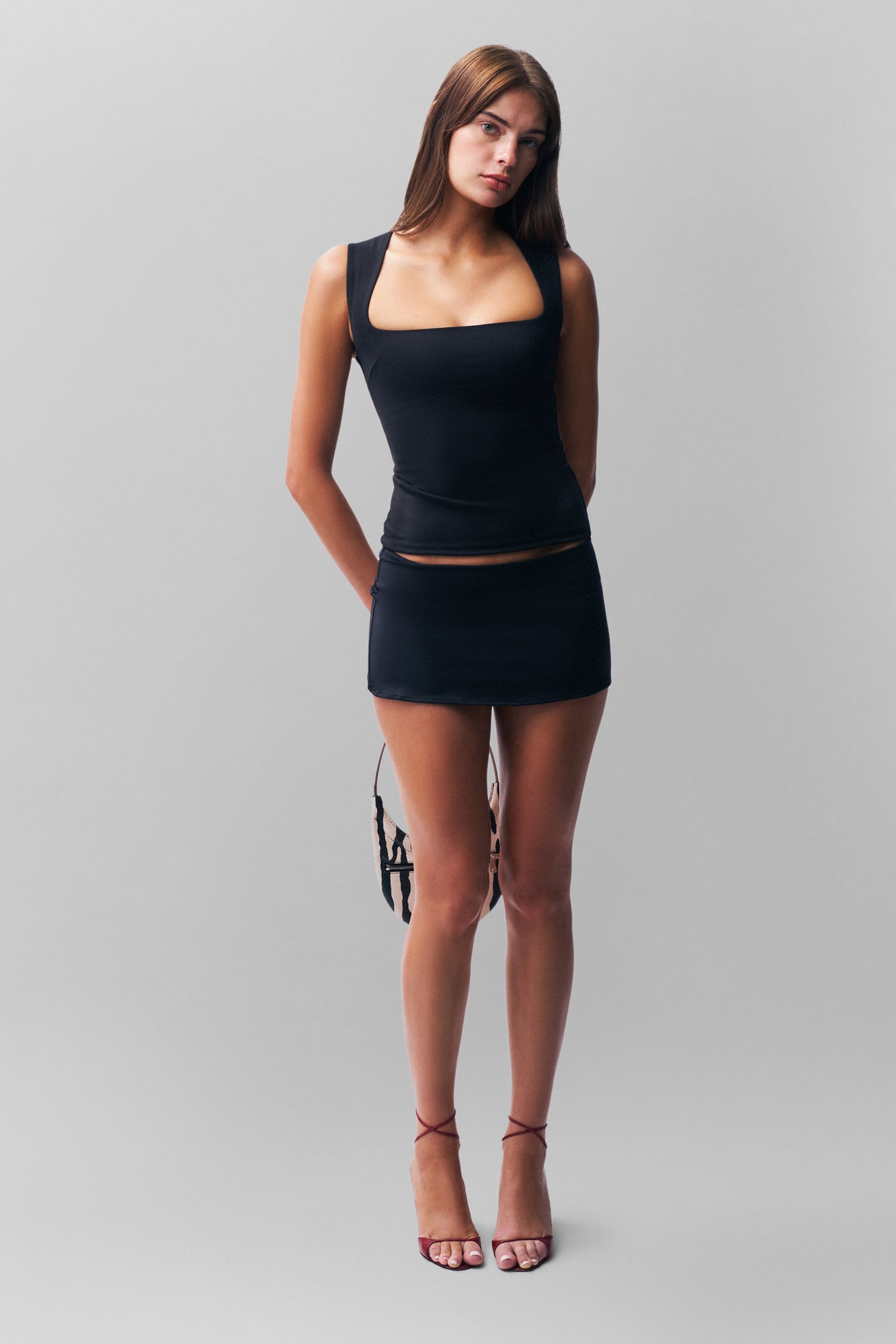 Womens | Full Length Celestial Top | Black