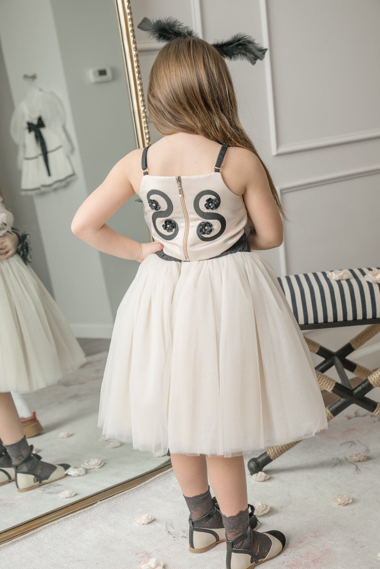 Baby Girls | Coco-Caramel Tulle Skirt | Caramel