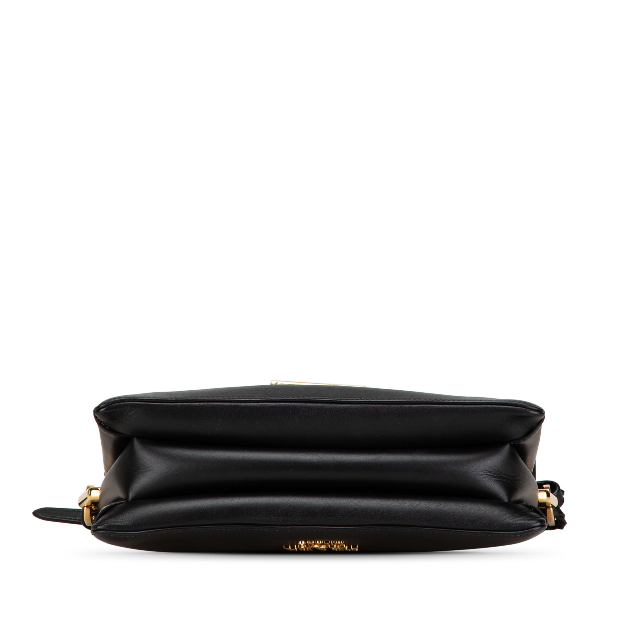 Prada | Pre-Owned Calfskin Ingrid Shoulder Bag | Black