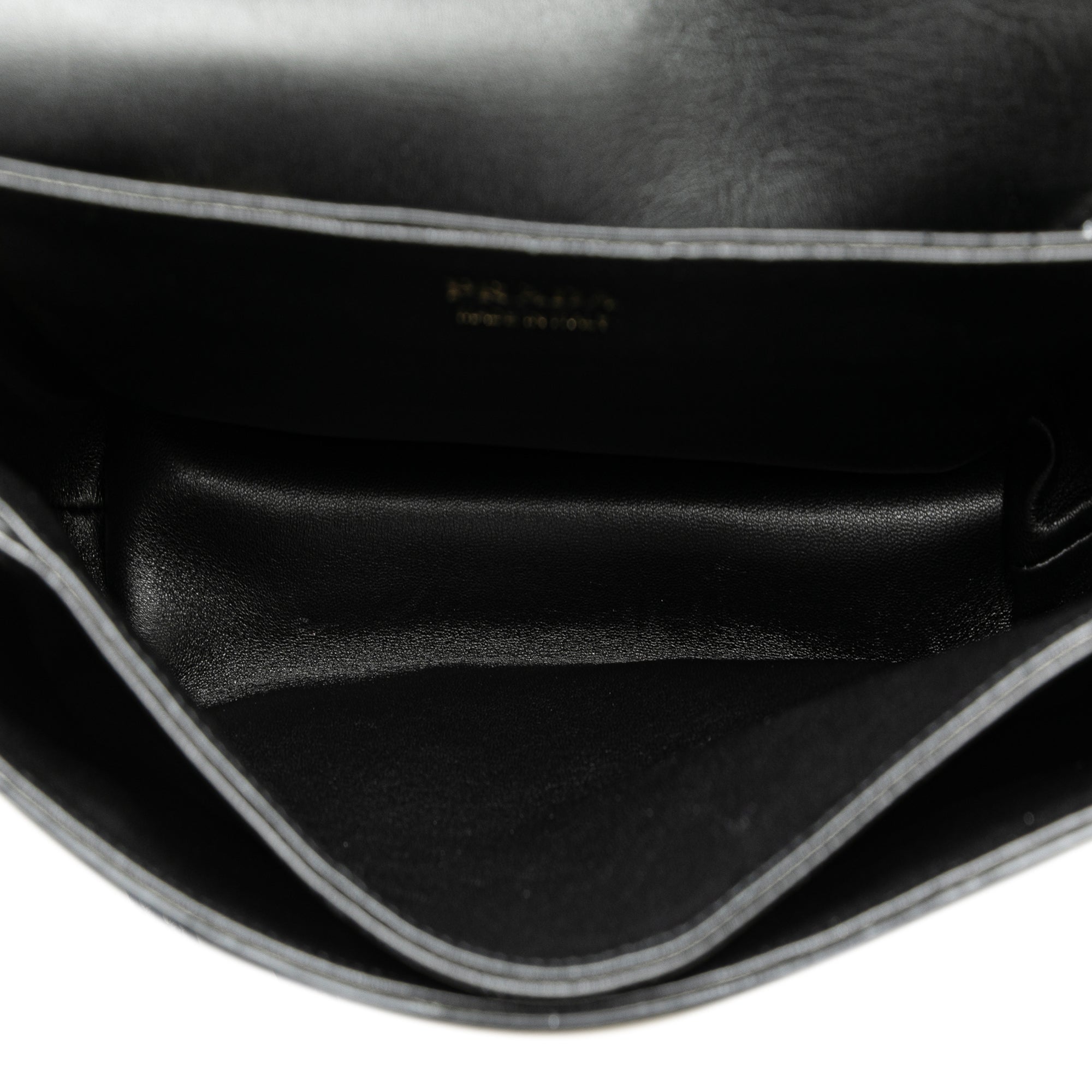 Prada | Pre-Owned Calfskin Ingrid Shoulder Bag | Black