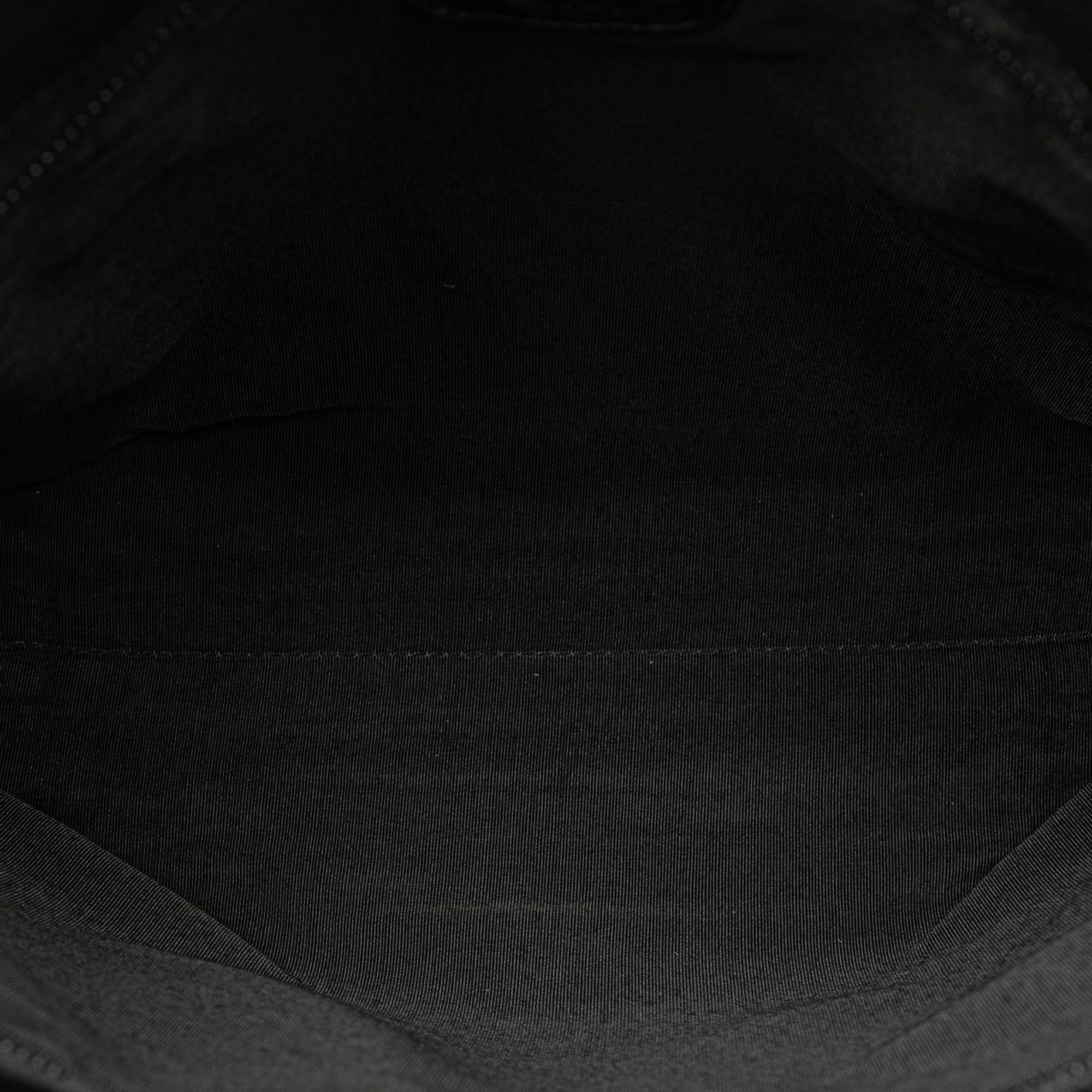 Chanel | Pre-Owned Embossed Lambskin CC Tote | Black