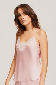 Lace Silk Cami | Bridal Rose