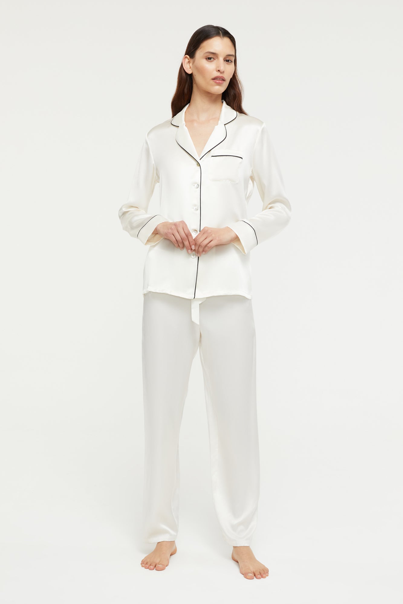 Fine Finishes Pyjama | Creme
