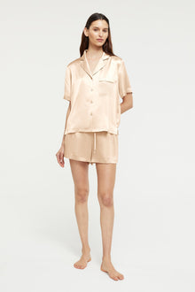 Fine Finishes Short Pajama | Mink