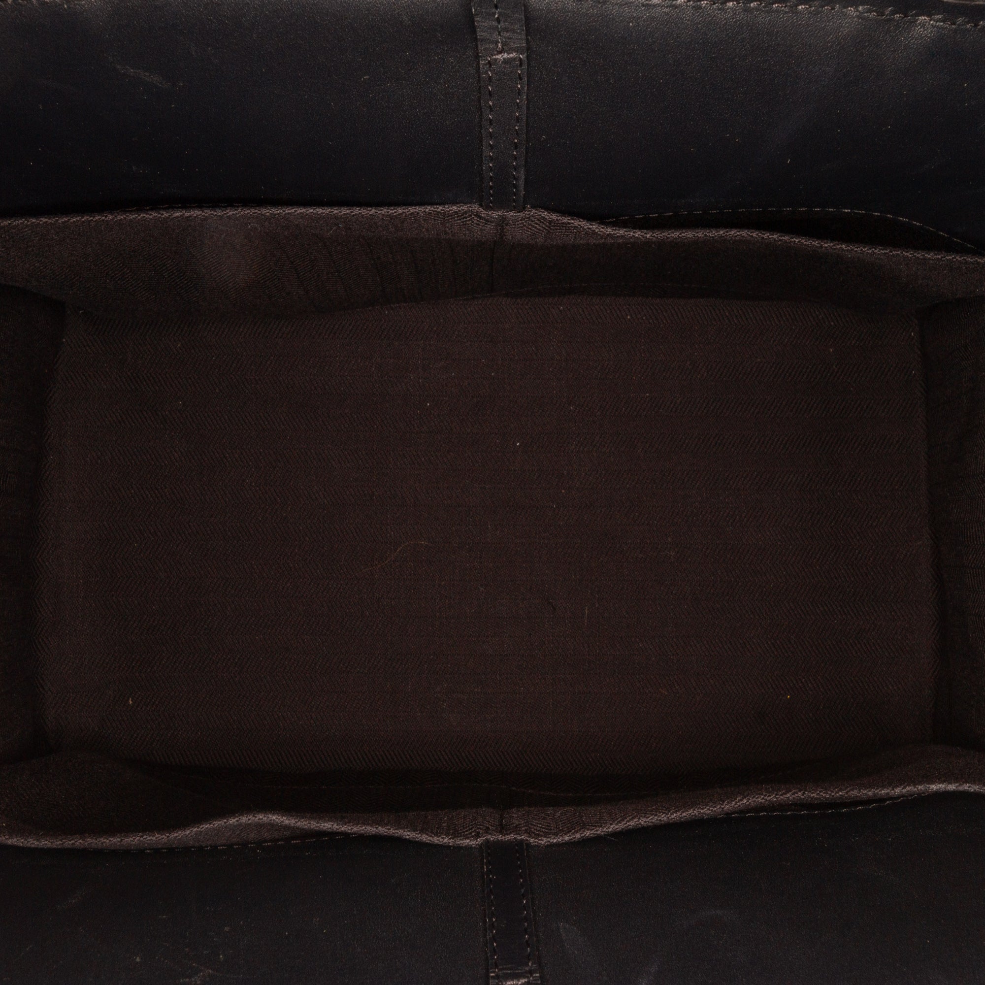 LOEWE | Pre-Owned Anagram Canvas Cushion Tote Bag | Black