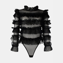 OW Collection Grace Bodysuit | Black Caviar