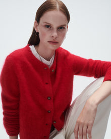 Womens | Grizzly Cardigan | True Red