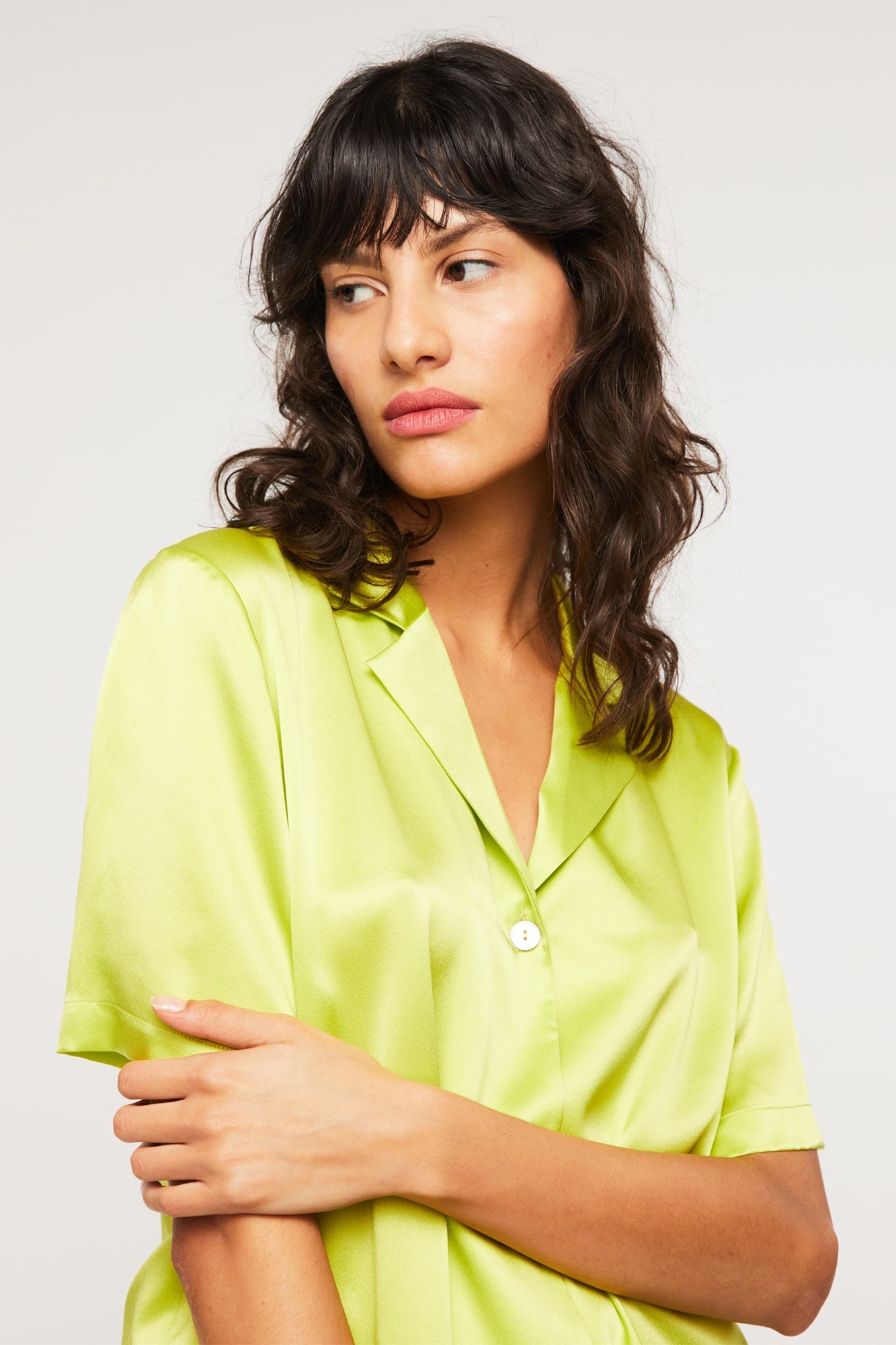Camp Shirt | Electric Lime