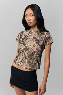 Womens | Camo Tee | Bobcat Camo