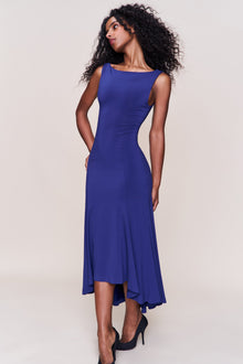 Womens | Daye Midi Dress | Navy