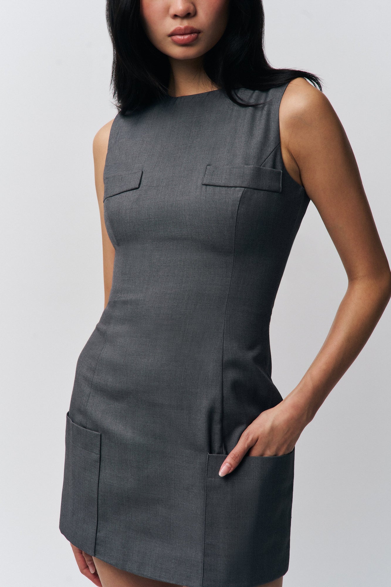 Womens | Rowan Dress | Grey