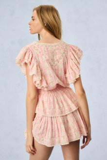 Gwen Heirloom Print Cotton Mini Dress | Macaroon