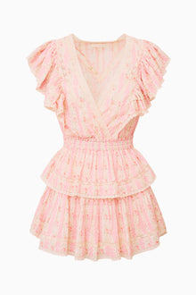 Gwen Heirloom Print Cotton Mini Dress | Macaroon