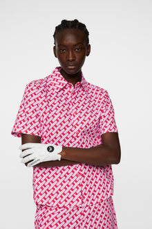 Women | Linda Printed Shirt | Tour Geo Pink M