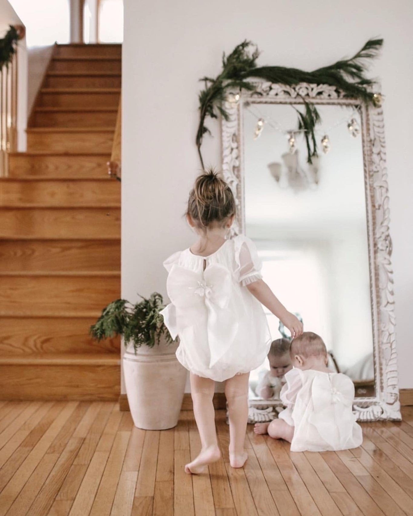 Girl | Bella Buttermilk Tulle Romper