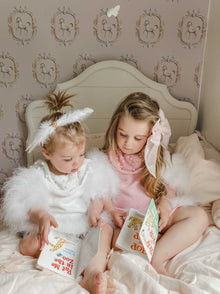 Girl | Ella Knit Feather Dress | White