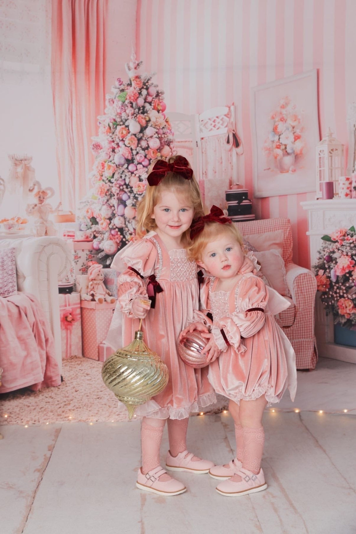 Girl | Juliette Velvet Romper