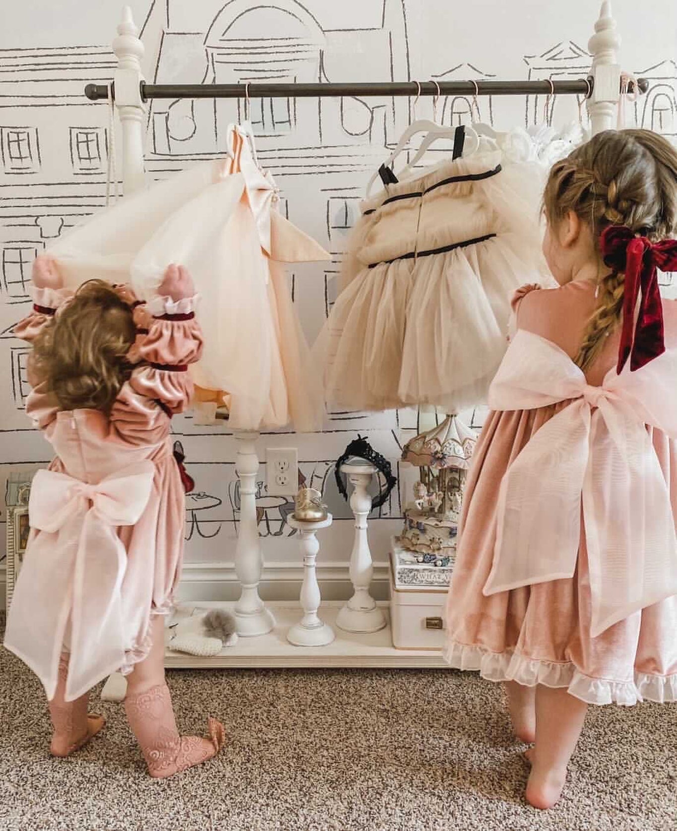 Girl | Juliette Velvet Romper