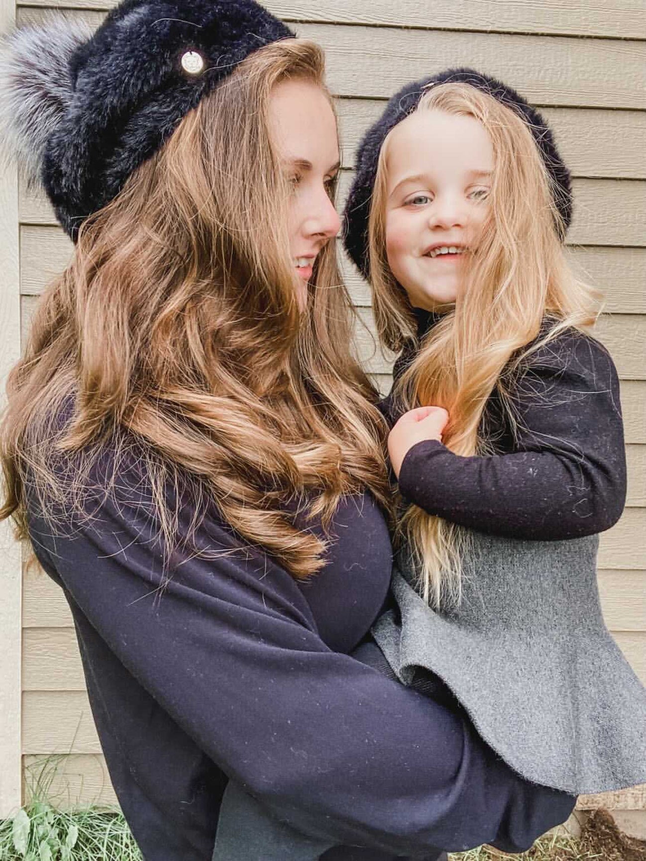 Girl | Milana Noir Kids Beret | Black
